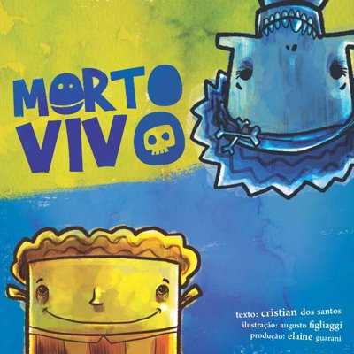 Capa do livro Morto Vivo