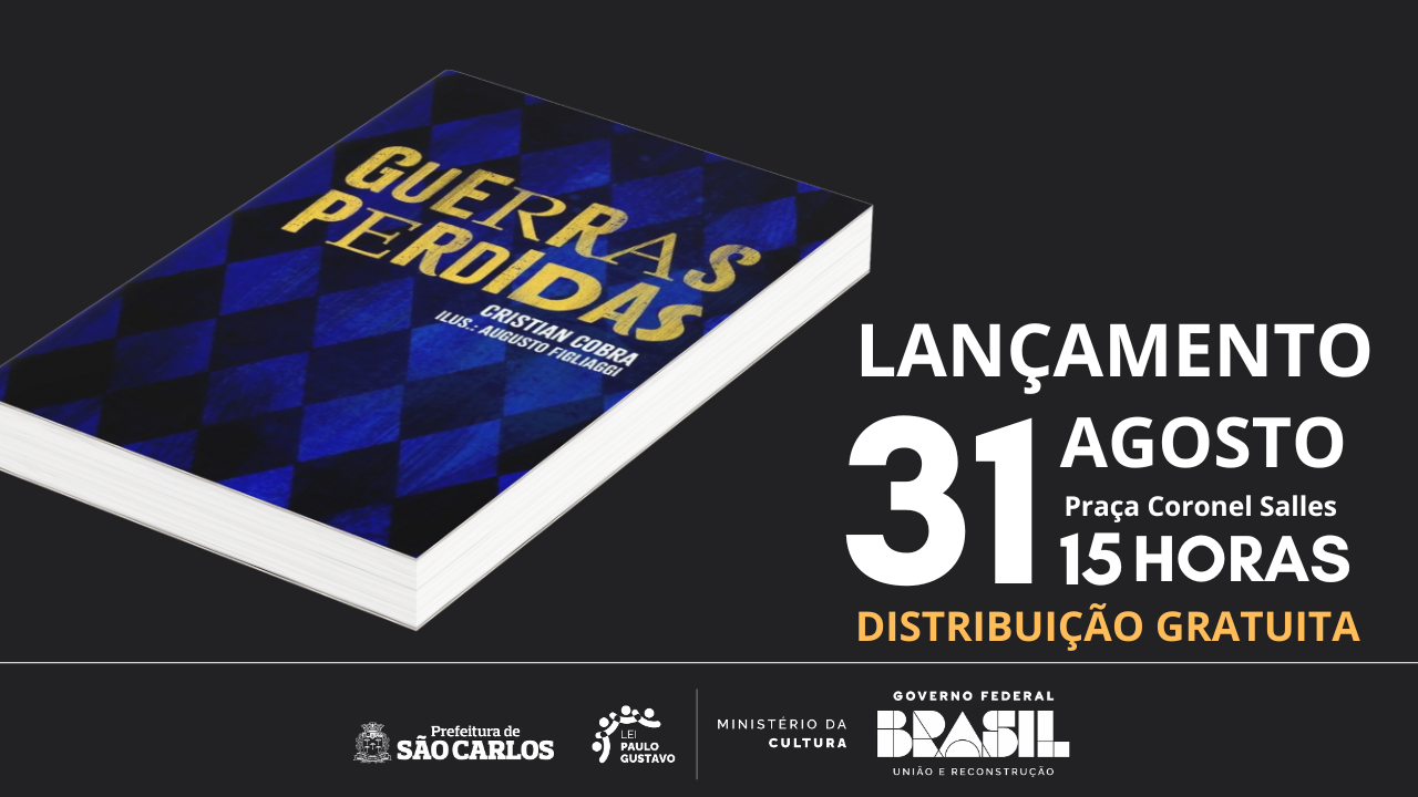Lançamento do livro Guerras Perdidas