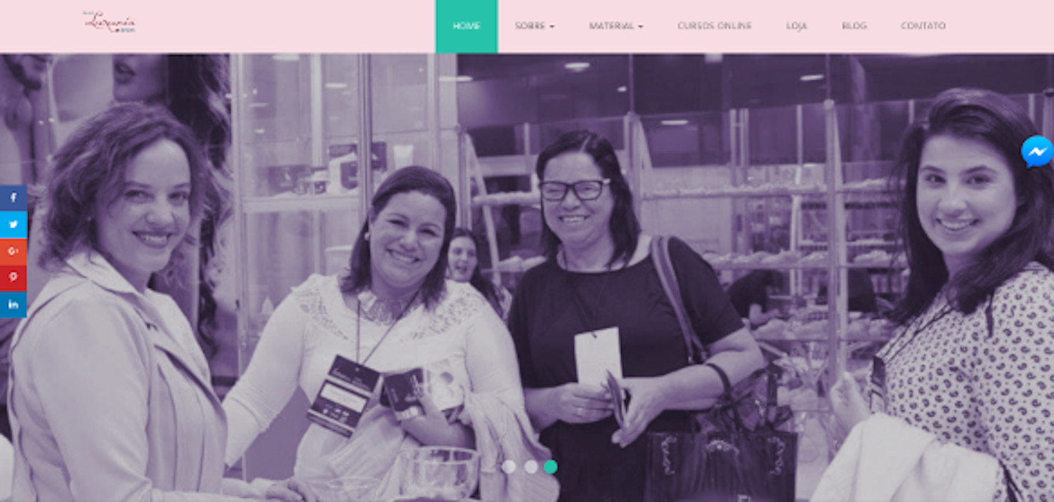 Print do site Equipe Luxúria